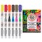 Risky's Tools of the Trade Platinum 3mm Buckshot Acrylic Paint Pens 12 Pack for Graffiti or Fine Art